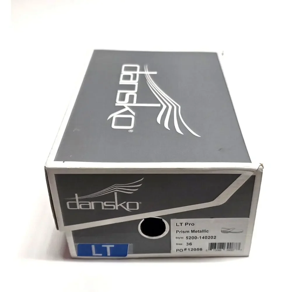 Dansko clogs LT Pro Prism Metallic women's size 36 (6) NIB - Picture 7 of 7